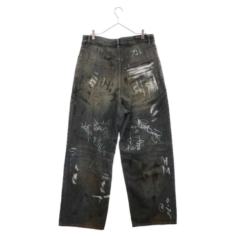 BALENCIAGA バレンシアガ GRAFFITI BAGGY 745223 TNW65 BALENCIAGA バレンシアガ GRAFFITI BAGGY 745223 TNW65