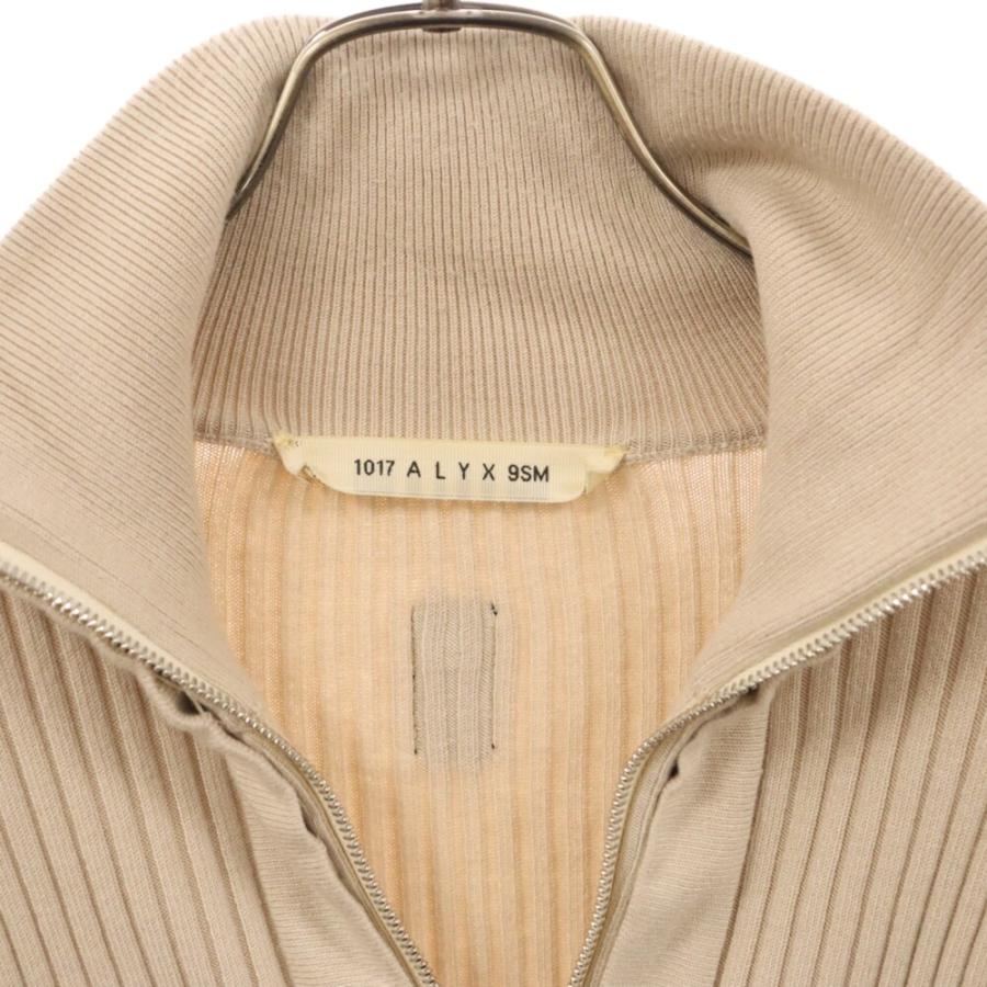 ALYX アリクス 22AW Ribbed Knit Zip Up Sweater ニットジップアップ