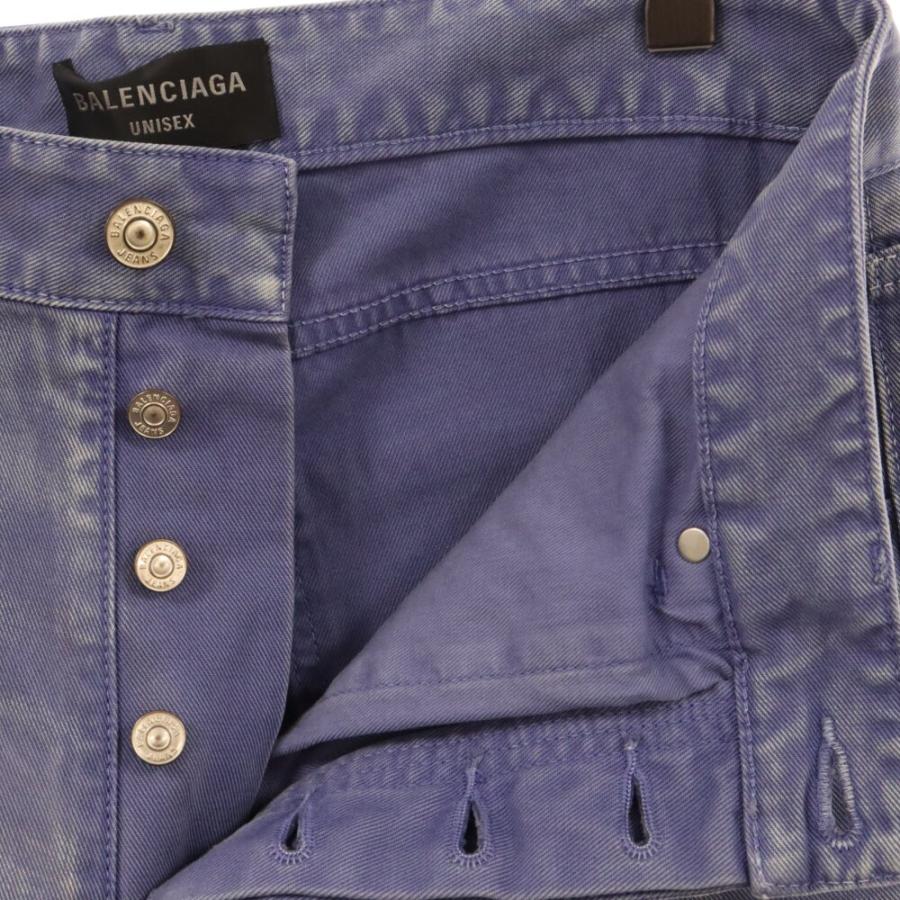 BALENCIAGA バレンシアガ 24AW ウォッシュ加工デニムパンツ BALENCIAGA バレンシアガ 24AW ウォッシュ加工デニムパンツ