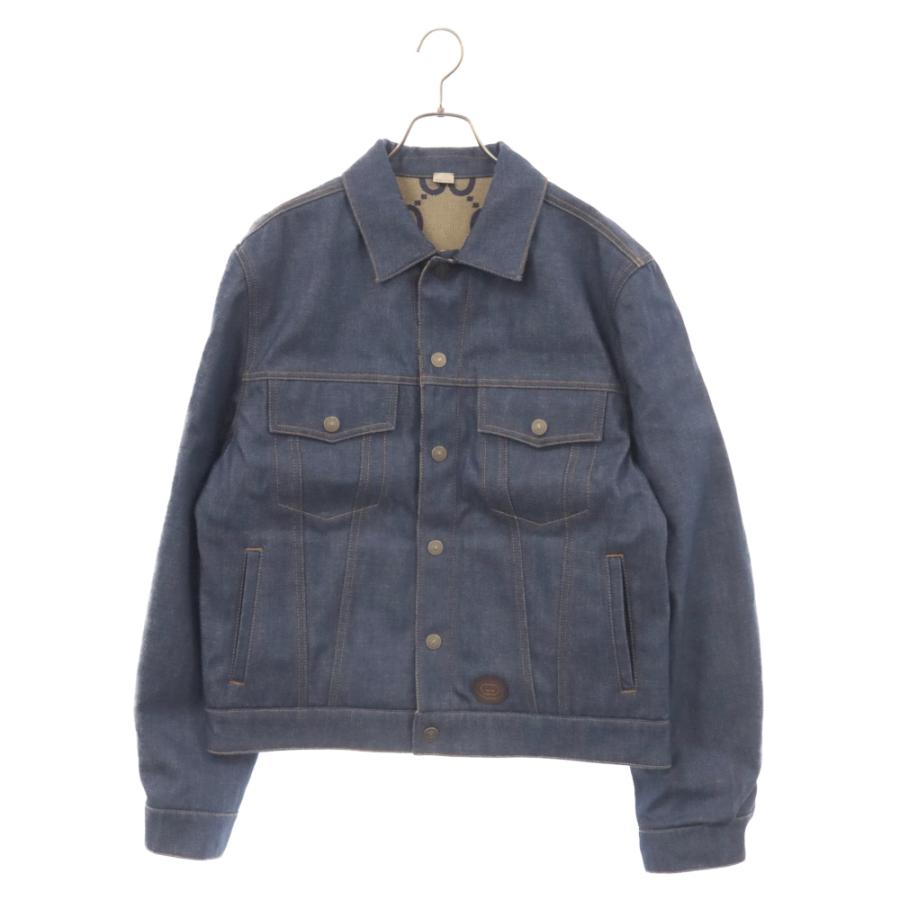 GUCCI グッチ 23AW ジャンボGG アニマルリバーシブルデニム GUCCI グッチ 23AW ジャンボGG アニマルリバーシブルデニム