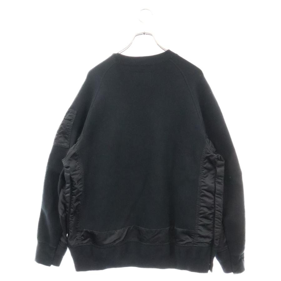 サカイ sacai 22 ドッキング クルーネックニット セーター プル 