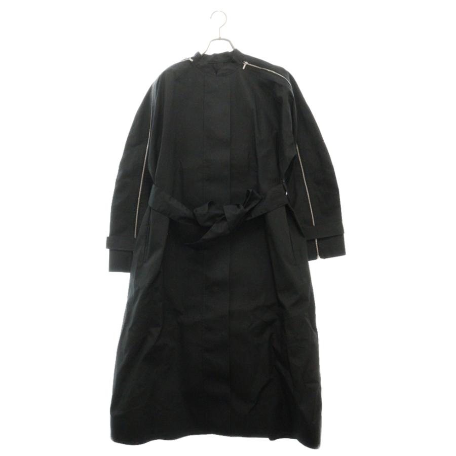 FERRAGAMO フェラガモ Poplin Contrast トレンチコート ベルト付き  