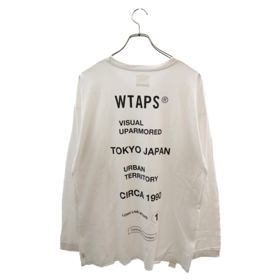 WTAPS ダブルタップス 20SS CIRCA L/S TEE 201ATDT-LT02S ロゴプリント 