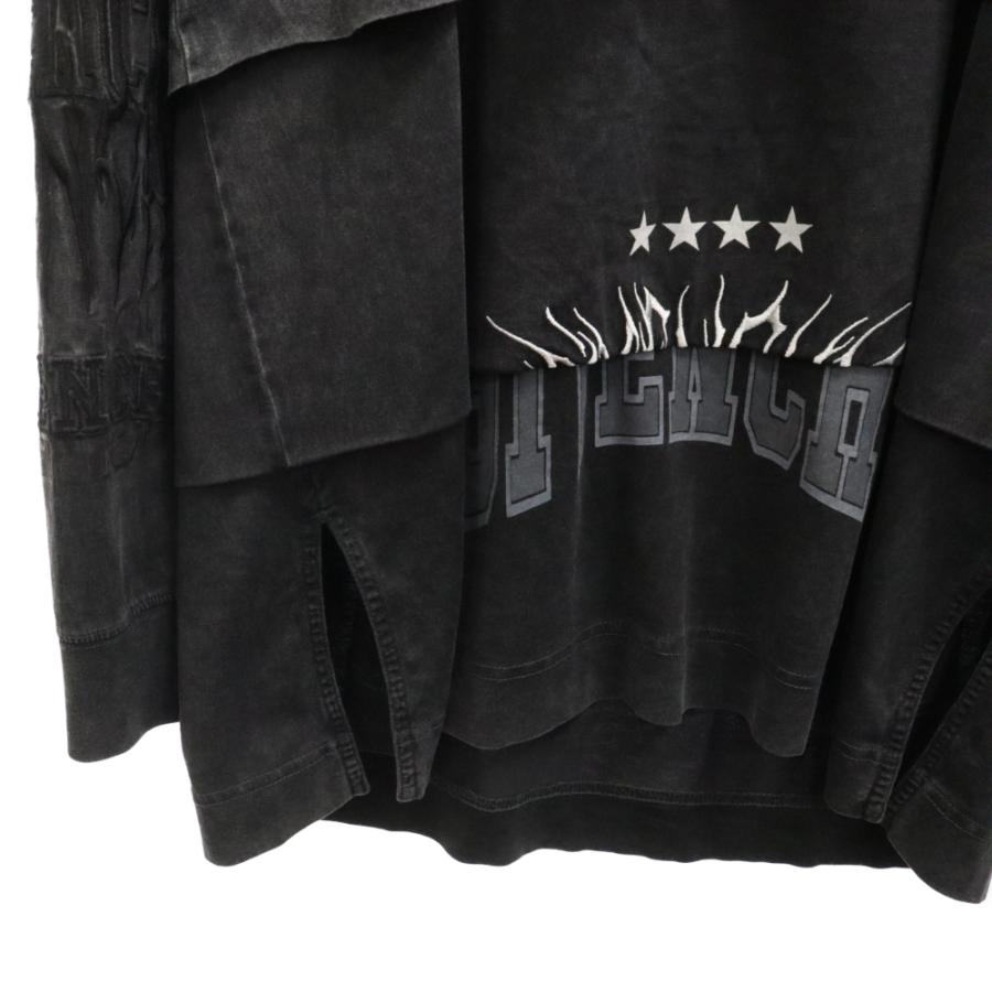 GIVENCHY ジバンシィ 22AW Overlapped Embroidered Tee GIVENCHY ジバンシィ 22AW Overlapped Embroidered Tee