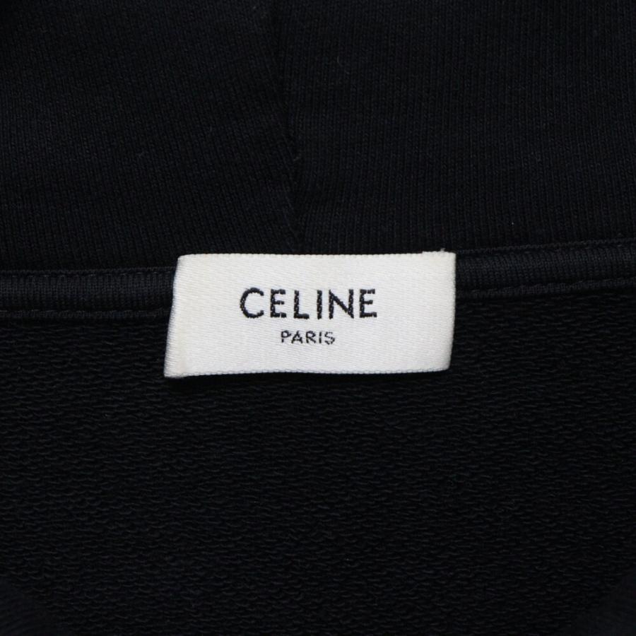 CELINE（セリーヌ） 21SS フードロゴジップアップパーカー フーディー