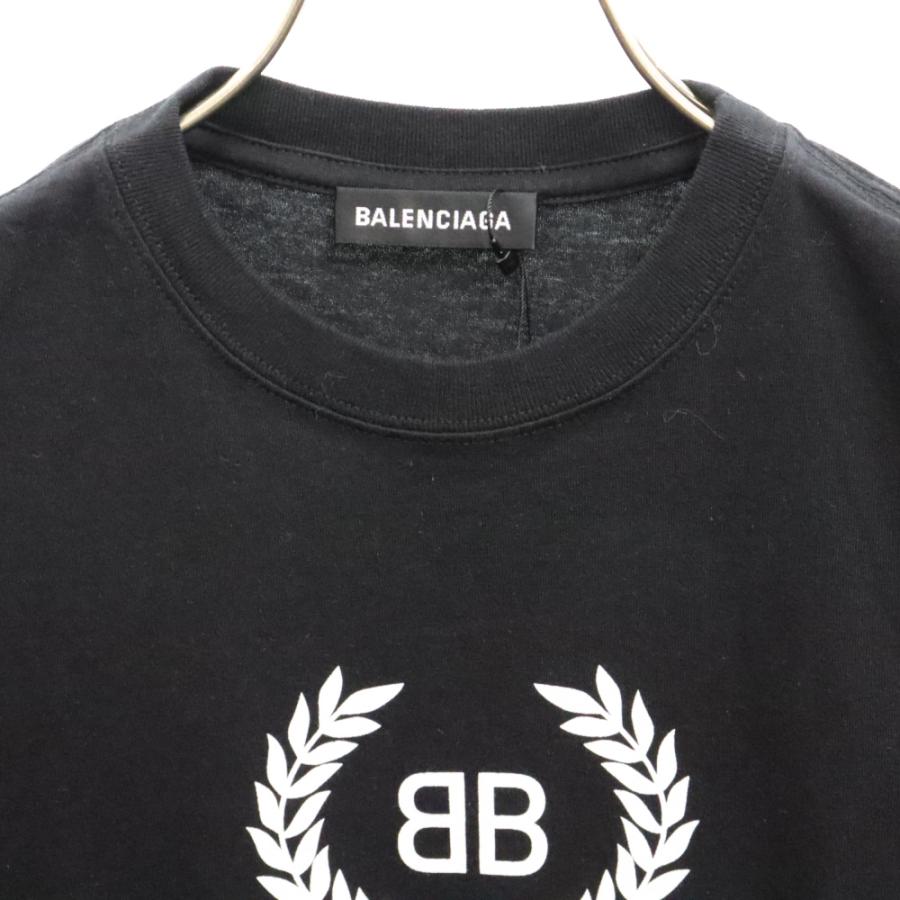 BALENCIAGA バレンシアガ BB Logo Print Tee フロントロゴ BALENCIAGA バレンシアガ BB Logo Print Tee フロントロゴ