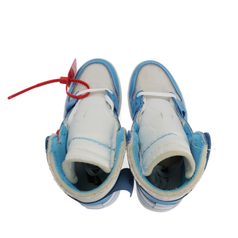 NIKE ナイキ ×OFF-WHITE AIR JORDAN 1 POWDER BLUE UNC オフ NIKE ナイキ ×OFF-WHITE AIR JORDAN 1 POWDER BLUE UNC オフ
