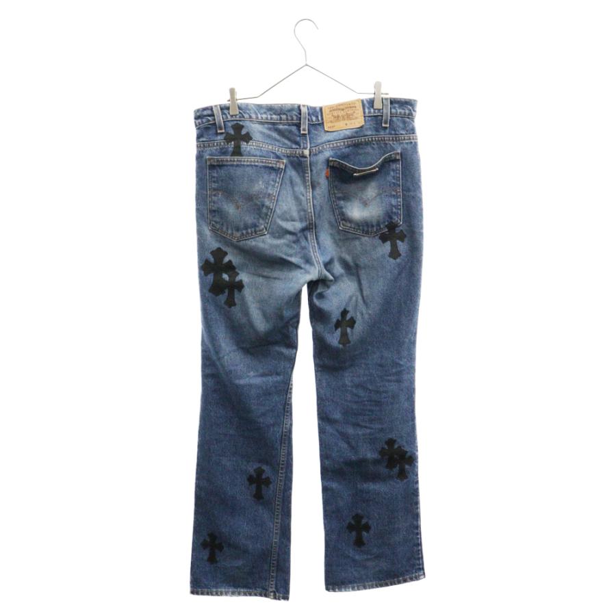 CHROME HEARTS（クロムハーツ） ×LEVI'S 517 U VNTG JEAN BL ORNG TAB