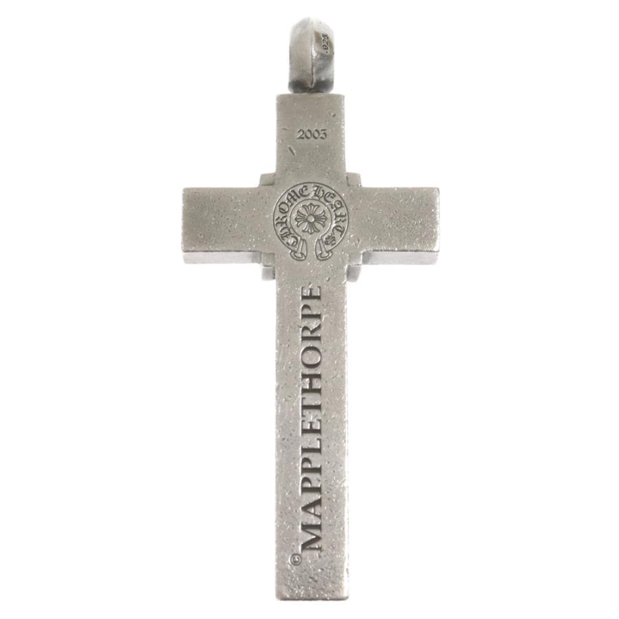 CHROME HEARTS クロムハーツ MAPPLE THORPE L Cross Pendant CHROME HEARTS クロムハーツ MAPPLE THORPE L Cross Pendant