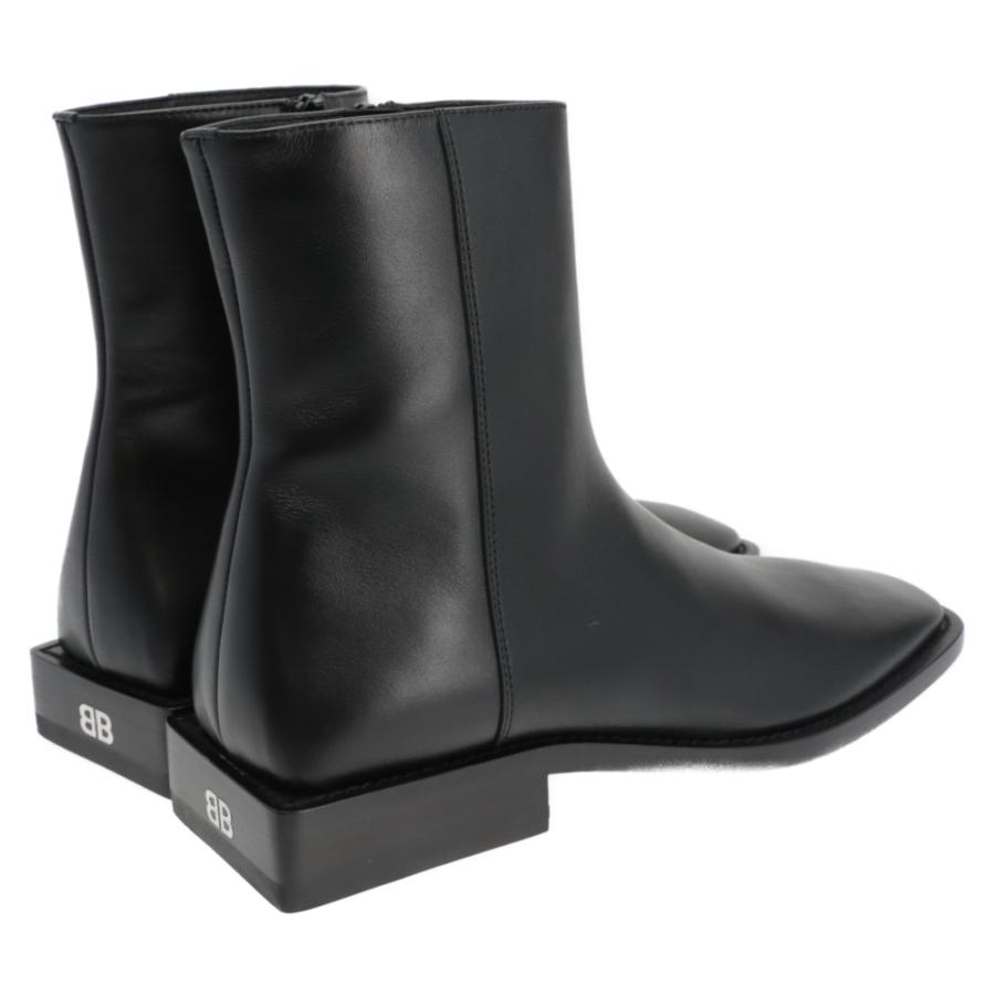 BALENCIAGA（バレンシアガ） BB LOGO SIDEZIP BOOTS 616349 BBロゴ
