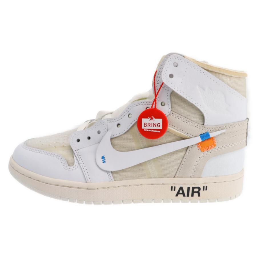NIKE ナイキ ×Off-White GS Air Jordan 1 Retro High White オフ NIKE ナイキ ×Off-White GS Air Jordan 1 Retro High White オフ