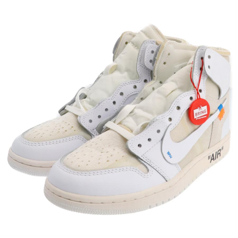 NIKE ナイキ ×Off-White GS Air Jordan 1 Retro High White オフ NIKE ナイキ ×Off-White GS Air Jordan 1 Retro High White オフ
