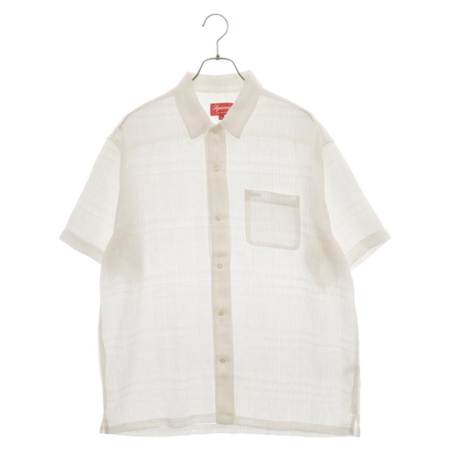 Supreme SUPREME シュプリーム 23SS Mesh Stripe S/S Shirt メッシュ 