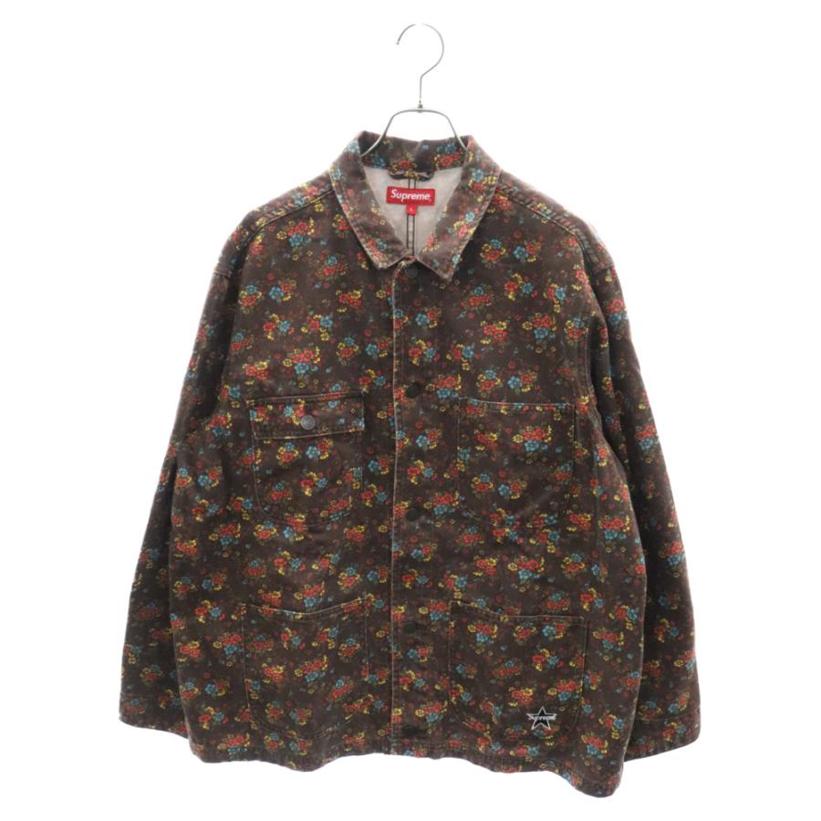 Supreme SUPREME シュプリーム 22SS Denim Chore Coat 花柄 Supreme SUPREME シュプリーム 22SS Denim Chore Coat 花柄