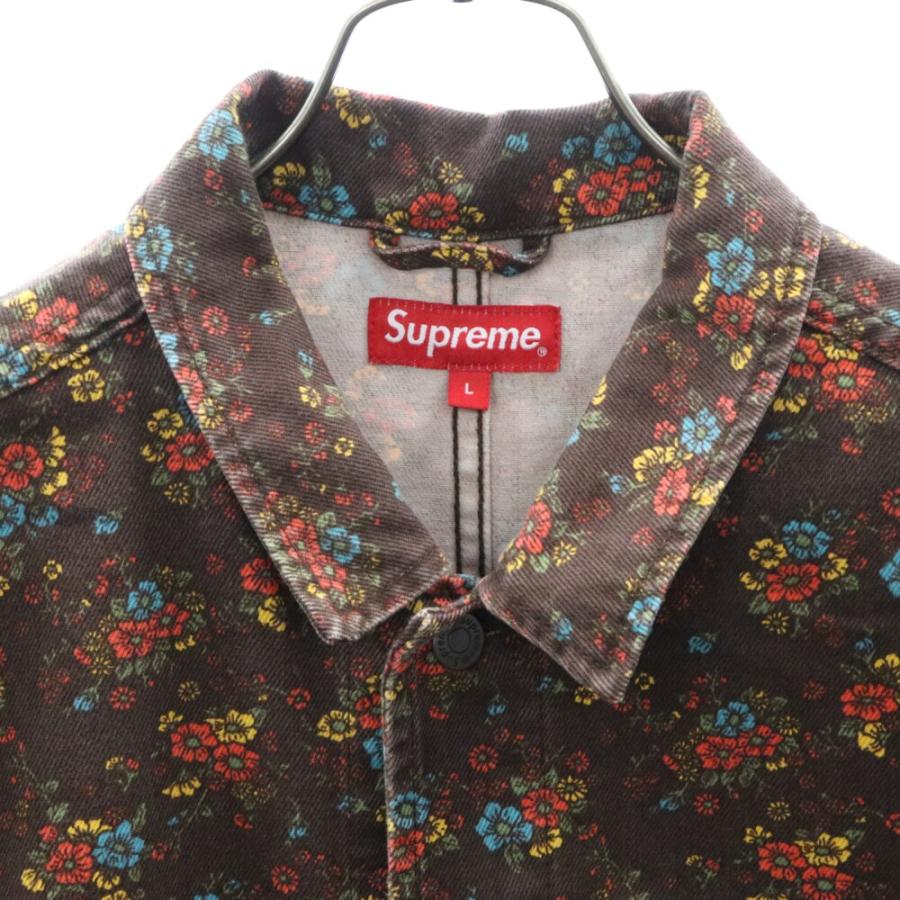Supreme SUPREME シュプリーム 22SS Denim Chore Coat 花柄 Supreme SUPREME シュプリーム 22SS Denim Chore Coat 花柄