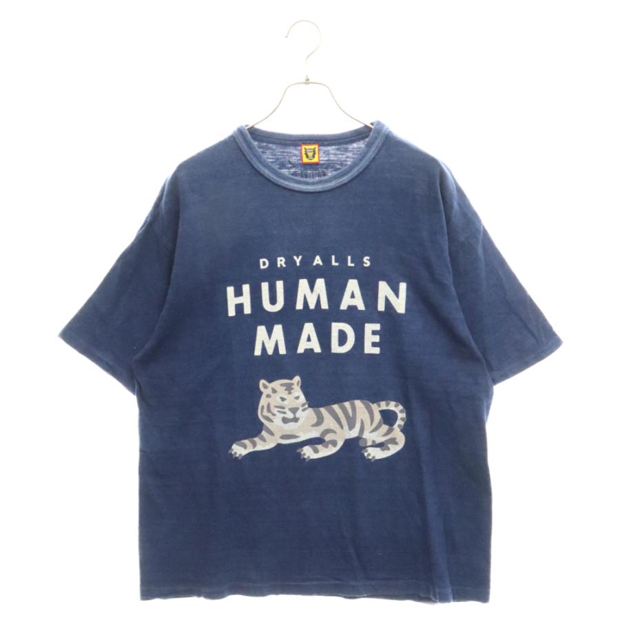 HUMAN MADE ヒューマンメイド 22SS INDIGO T-SHIRT #2 グラフィック  