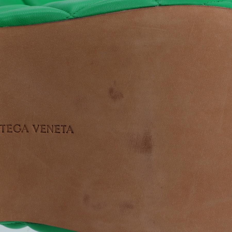 BOTTEGA VENETA（ボッテガ・ヴェネタ） PADDED LEATHER SANDALS パ