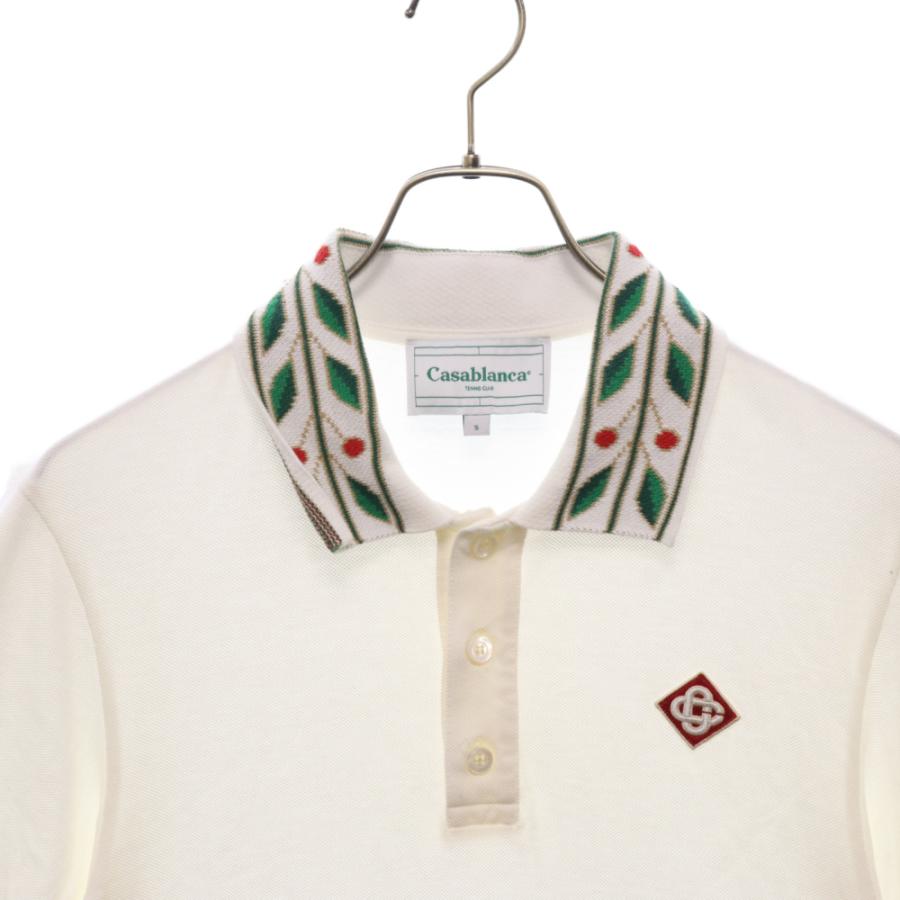 Casablanca（カサブランカ） 24SS Laurel Pique Polo Shirt