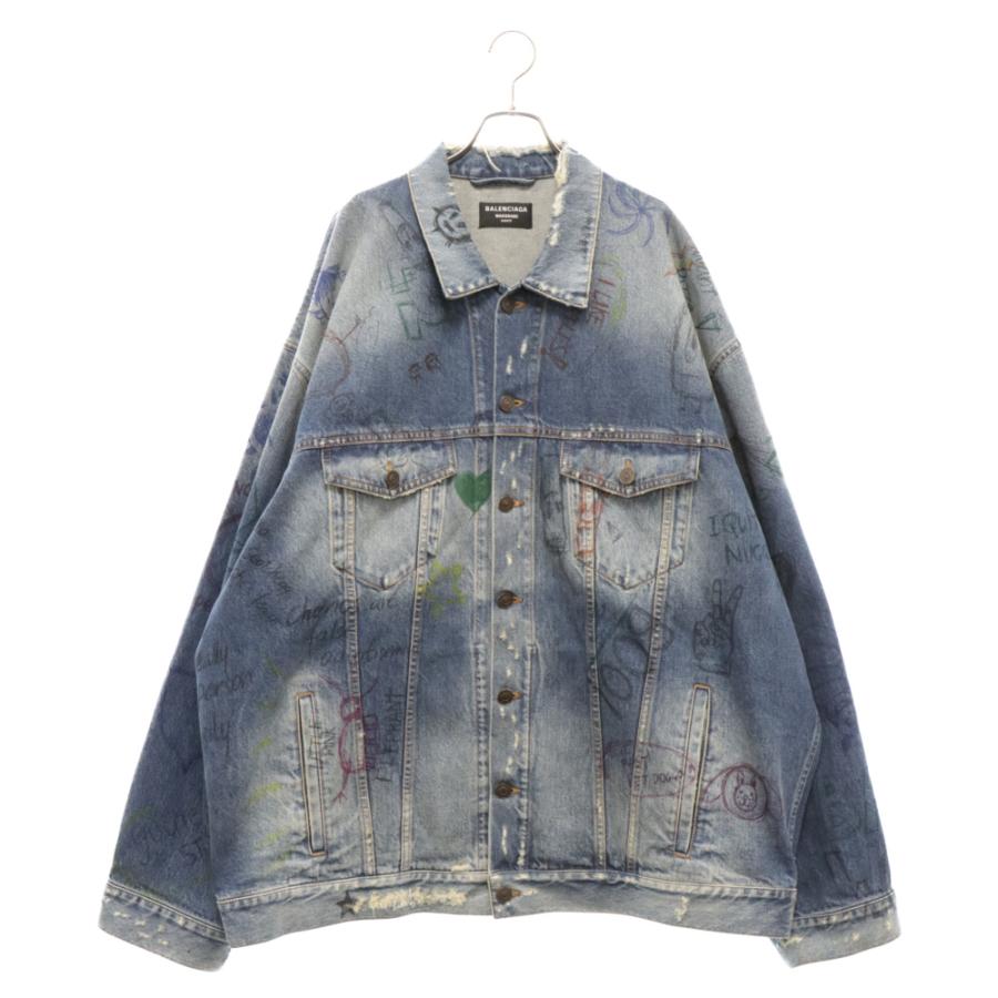 BALENCIAGA バレンシアガ 22SS ダメージ加工グラフィティ BALENCIAGA バレンシアガ 22SS ダメージ加工グラフィティ