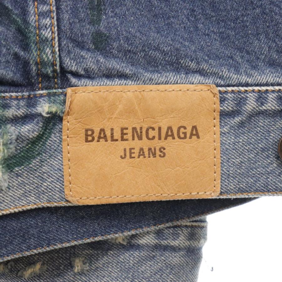 BALENCIAGA バレンシアガ 22SS ダメージ加工グラフィティ BALENCIAGA バレンシアガ 22SS ダメージ加工グラフィティ