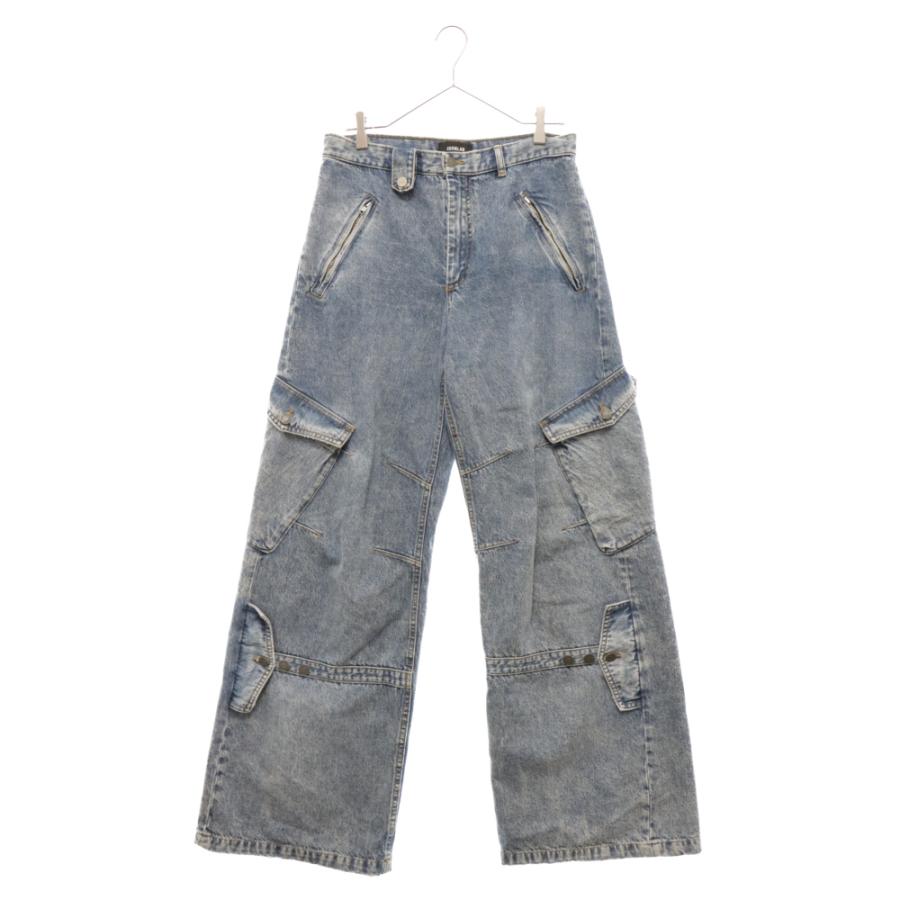 EGONlab. エゴンラボ 24SS デニムカーゴパンツ インディゴ SS24 EGONlab. エゴンラボ 24SS デニムカーゴパンツ インディゴ SS24