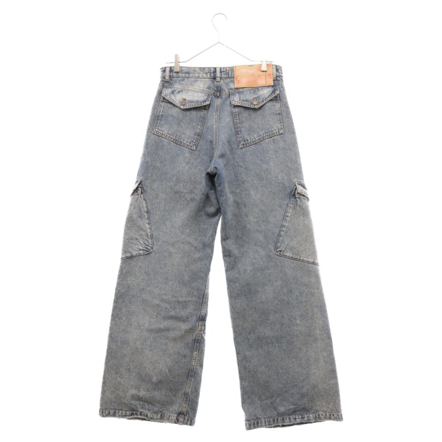 EGONlab. エゴンラボ 24SS デニムカーゴパンツ インディゴ SS24 EGONlab. エゴンラボ 24SS デニムカーゴパンツ インディゴ SS24