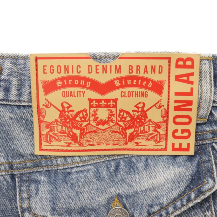 EGONlab. エゴンラボ 24SS デニムカーゴパンツ インディゴ SS24 EGONlab. エゴンラボ 24SS デニムカーゴパンツ インディゴ SS24