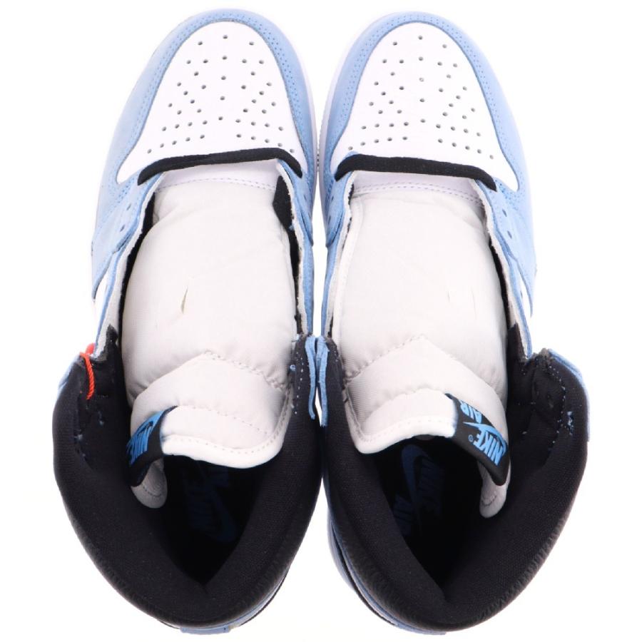 NIKE☆ Air Jordan ハイカットスニーカー ブルー/ホワイト 国内12月23日発売予定】 ナイキ エアジョーダン1 レトロ ハイ OG