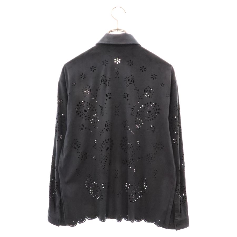 KITH キス 24SS Isaac Microsuede Long Sleeve Buttondown マイクロ 