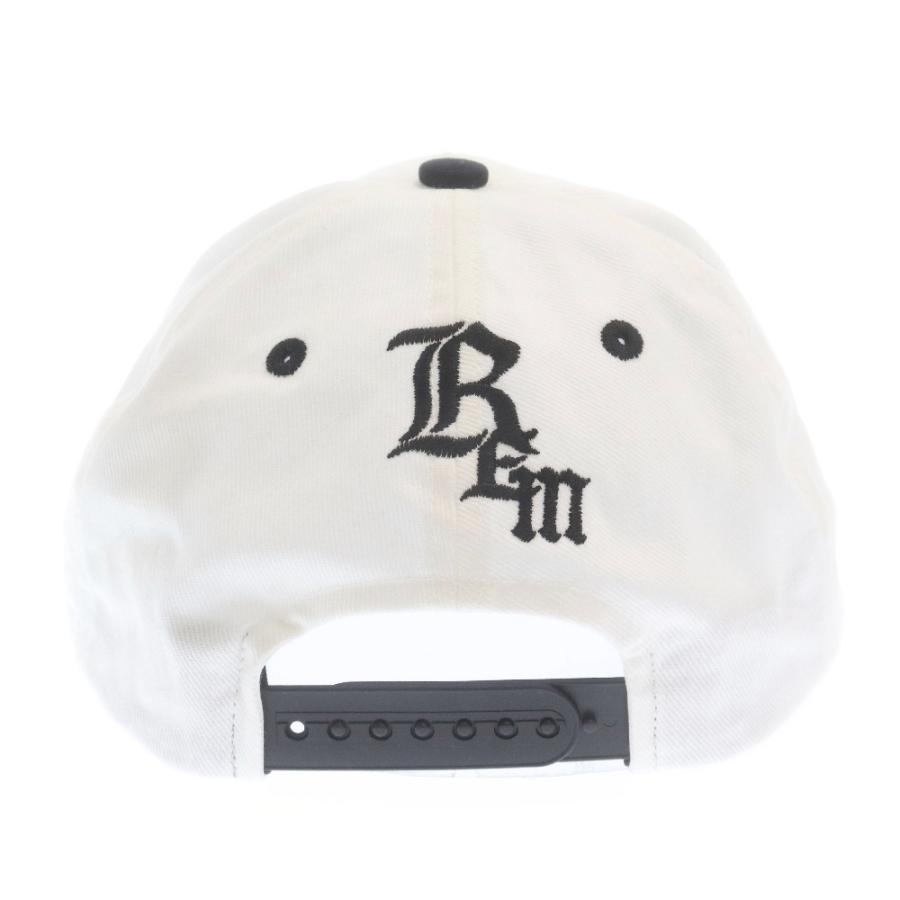 READY MADE レディメイド TWO TONE CAP ツートーンフロントロゴ刺繍キャップ 帽子 ホワイト RM-P01-0000-095 READYMADE（レディメイド） TWO TONE CAP ツートーンフロントロゴ刺繍