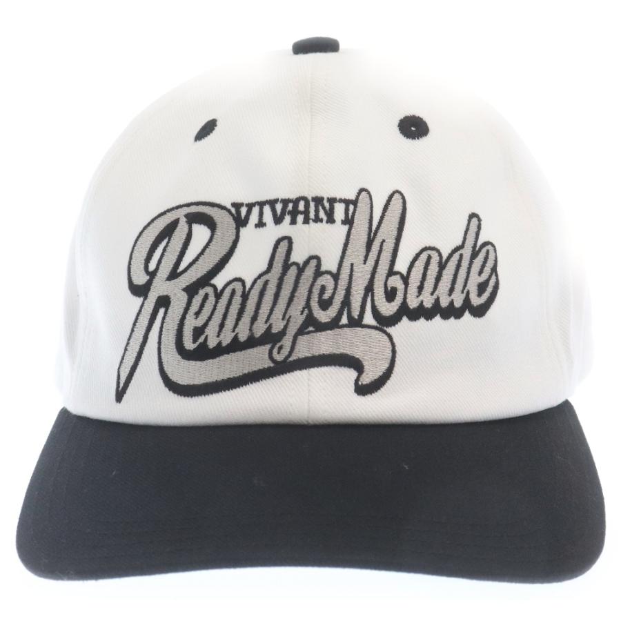 READYMADE（レディメイド） TWO TONE CAP ツートーンフロントロゴ刺繍