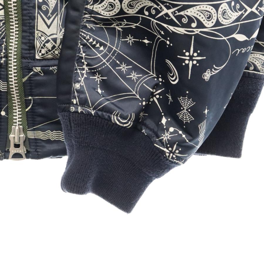 sacai サカイ 20AW ×Dr.Woo BANDANA PRINT MA-1 BOMBER JACKET sacai サカイ 20AW ×Dr.Woo BANDANA PRINT MA-1 BOMBER JACKET