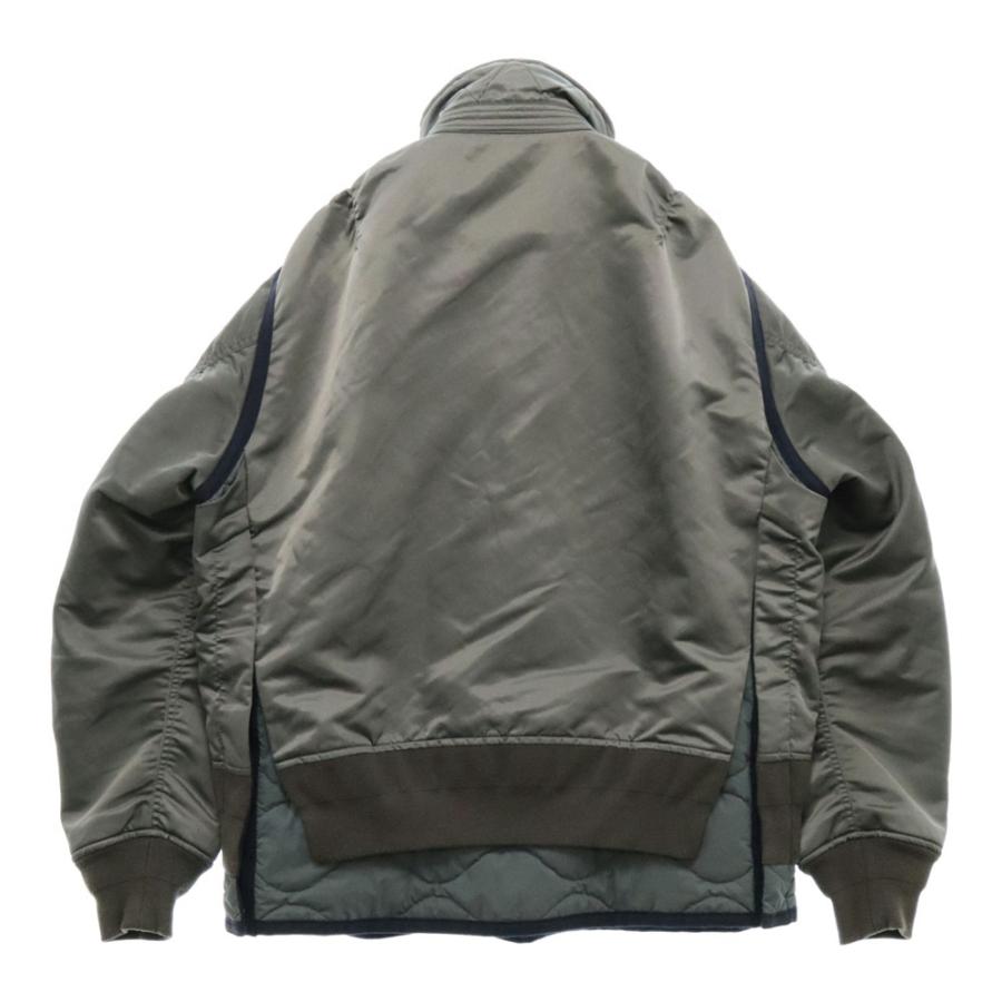 sacai Sacai サカイ 22AW Nylon Twill Mix Blouson 22-02824M sacai Sacai サカイ 22AW Nylon Twill Mix Blouson 22-02824M