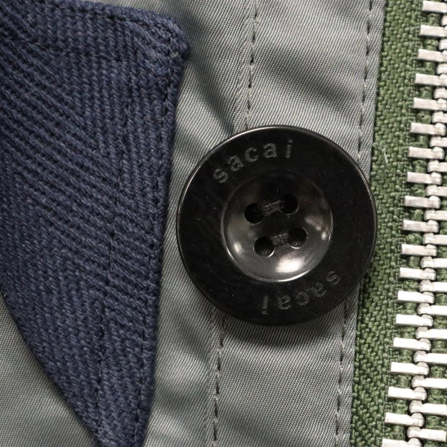 sacai Sacai サカイ 22AW Nylon Twill Mix Blouson 22-02824M sacai Sacai サカイ 22AW Nylon Twill Mix Blouson 22-02824M