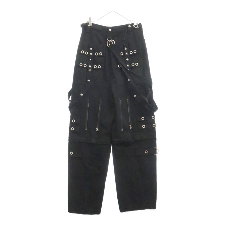 BALENCIAGA バレンシアガ RAVER BAGGY PANTS スタッズ装飾バギー BALENCIAGA バレンシアガ RAVER BAGGY PANTS スタッズ装飾バギー