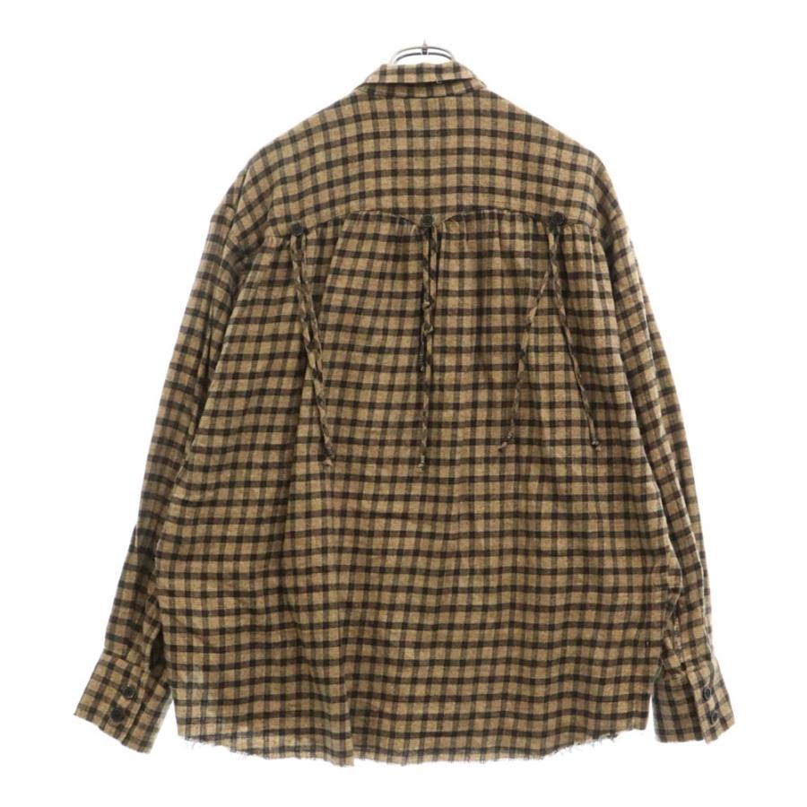 FACCIES ファッチーズ チェック柄 長袖シャツ ブルー 【公式通販】