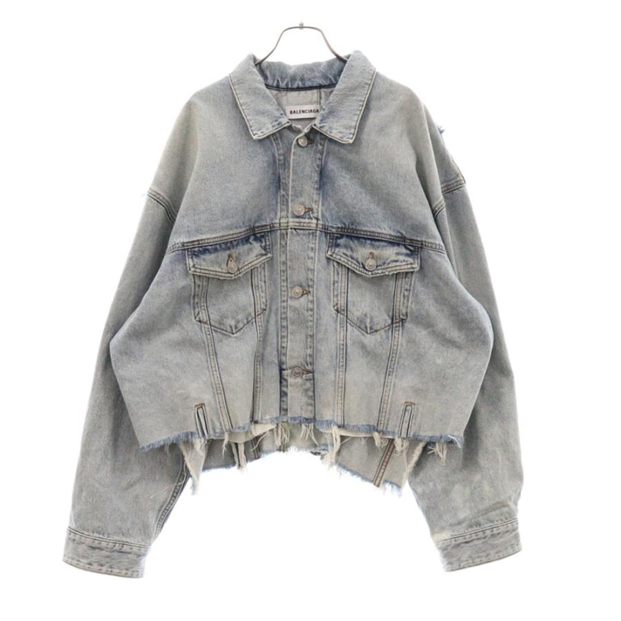 BALENCIAGA バレンシアガ 23SS Cropped Denim Jacket 704527 BALENCIAGA バレンシアガ 23SS Cropped Denim Jacket 704527