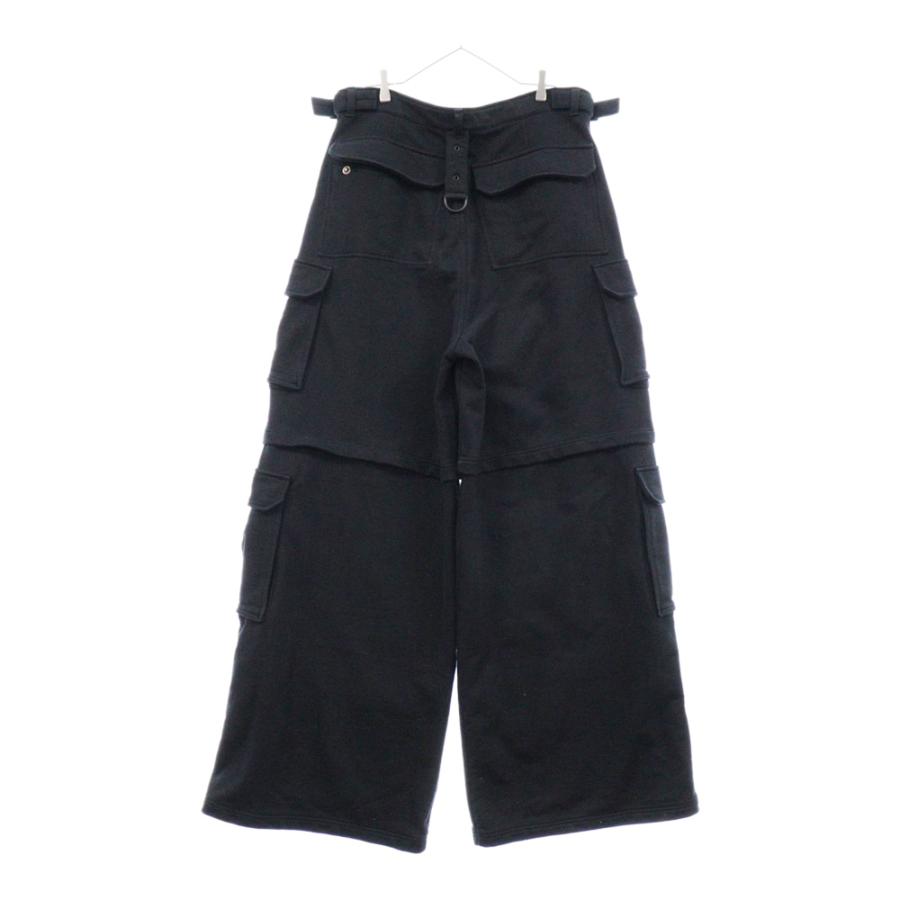 VETEMENTS ヴェトモン 24SS BLACKOUT CARGO SWEATPANTS ブラック VETEMENTS ヴェトモン 24SS BLACKOUT CARGO SWEATPANTS ブラック