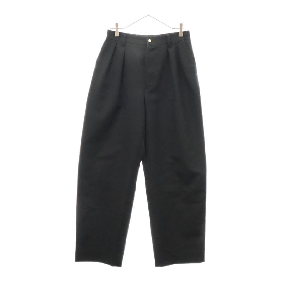 CULLNI クルニ 22AW 2 Tuck Wide Pants With Long Belt 2タック ワイド 