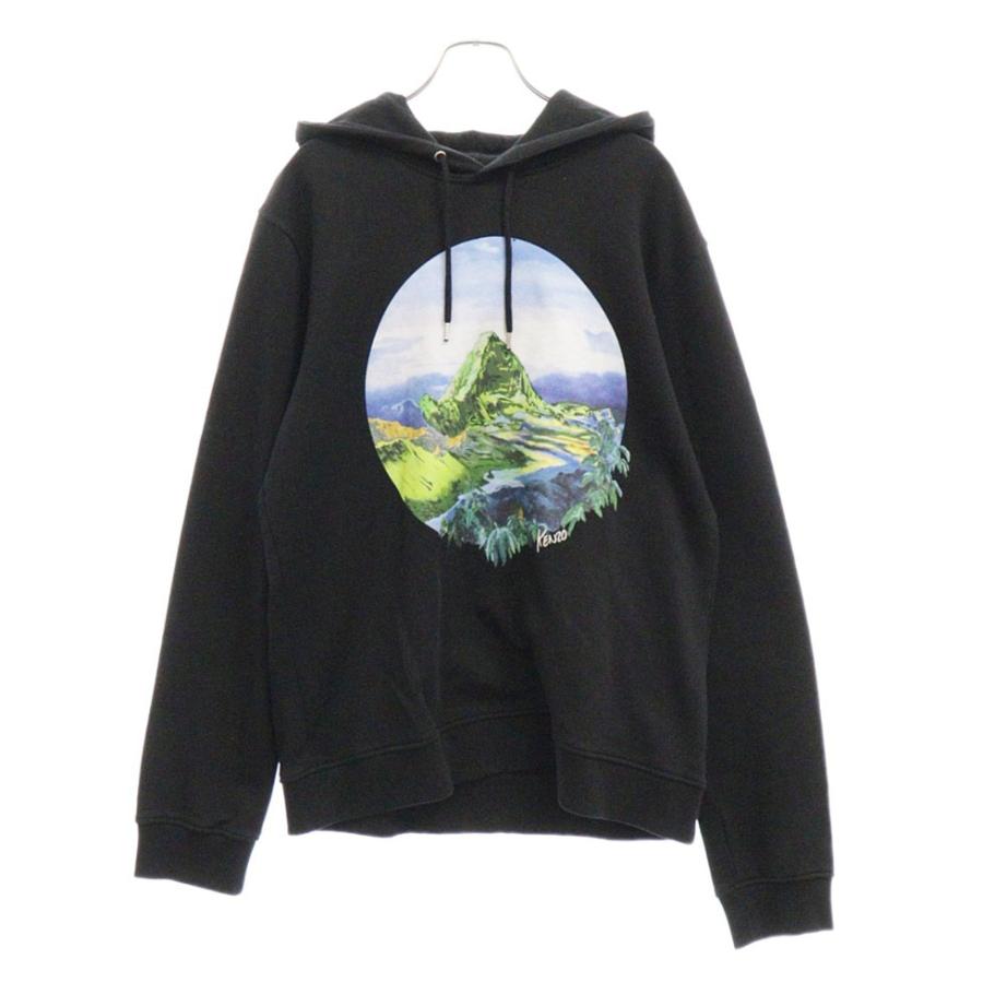 KENZO ケンゾー Graphic Print Hoodie F965SW3624ME フロントプリント  