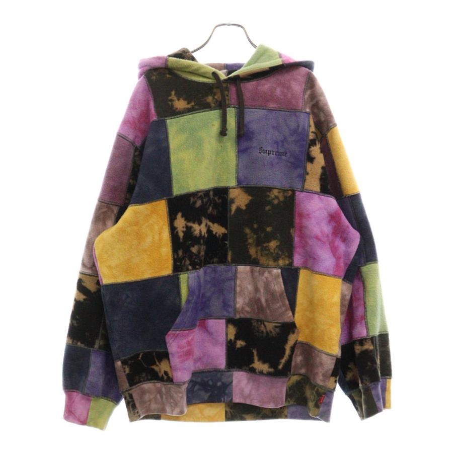 Supreme（シュプリーム） 19SS Patchwork Tie Dye Hooded Sweatshirt