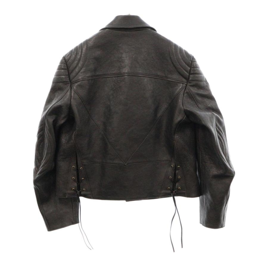PRADA プラダ カーフスキン レザーダブルライダースジャケット PRADA プラダ カーフスキン レザーダブルライダースジャケット
