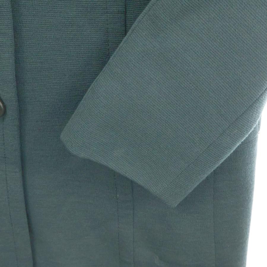 PRADA（プラダ） 4Bロングコート C-TK8925 グリーン レディース