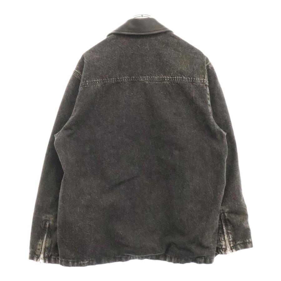 DIESEL レザー デニムジャケット DIESEL（ディーゼル） L-STOLLER A12175 レザー切替デニムジャケット