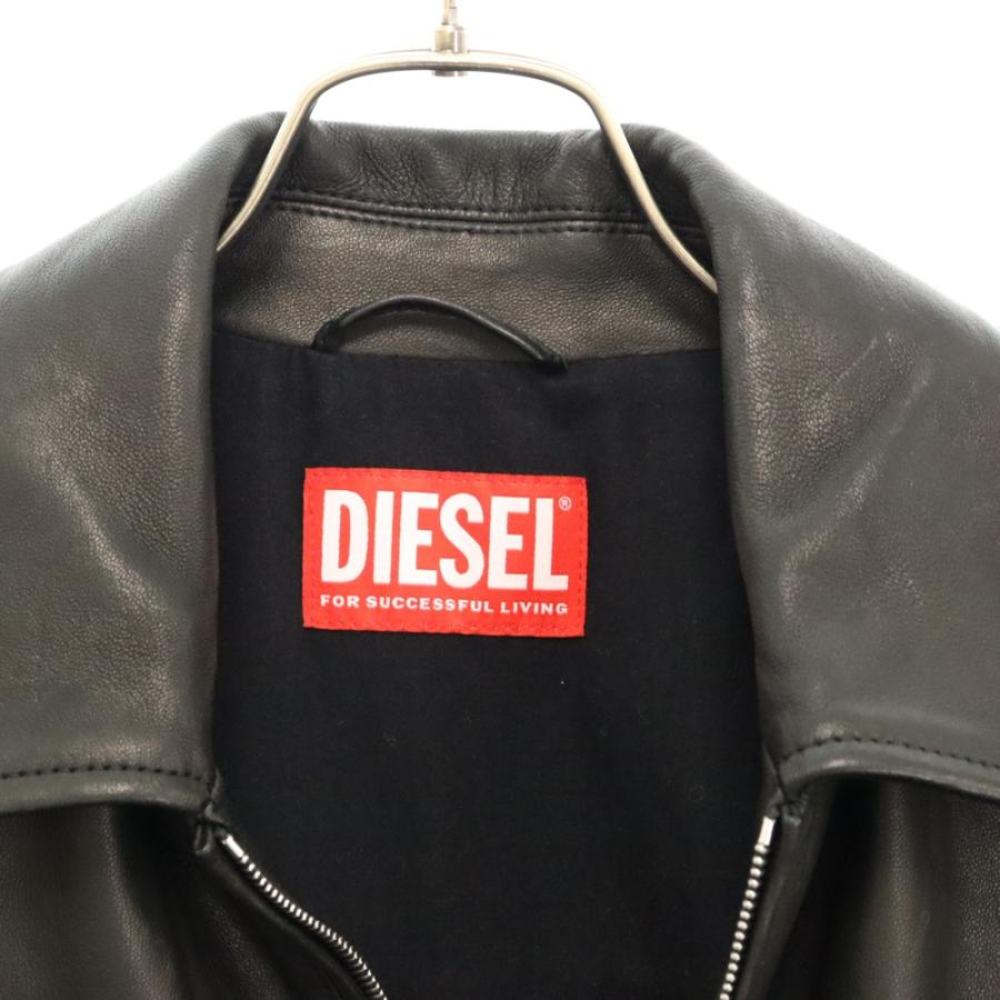 DIESEL（ディーゼル） L-STOLLER A12175 レザー切替デニムジャケット