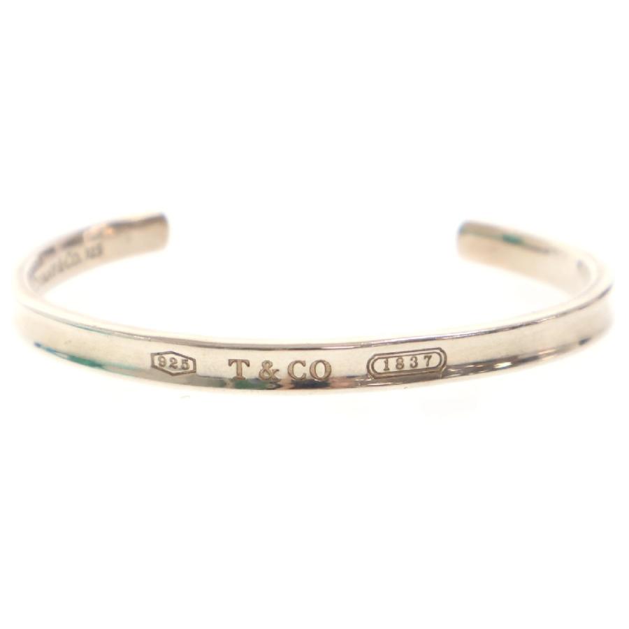 TIFFANY&Co ティファニー 1837 ナロー バングル ブレスレット シルバー