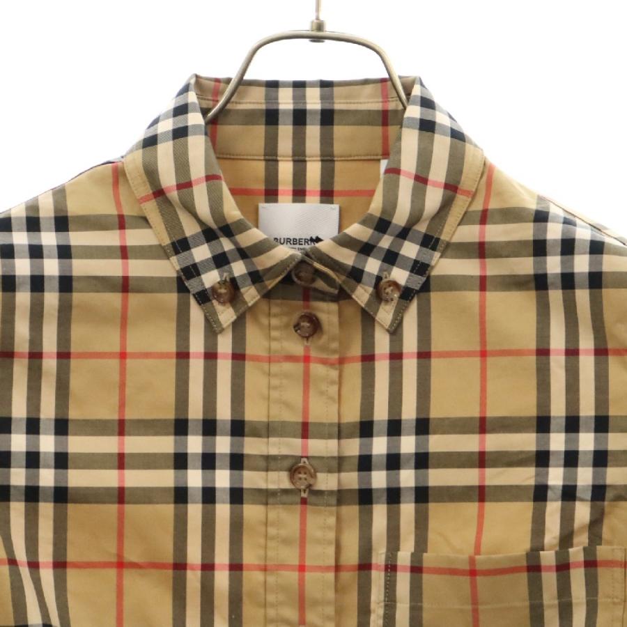 BURBERRY バーバリー 23AW ノバチェック柄 長袖ロングシャツ BURBERRY バーバリー 23AW ノバチェック柄 長袖ロングシャツ