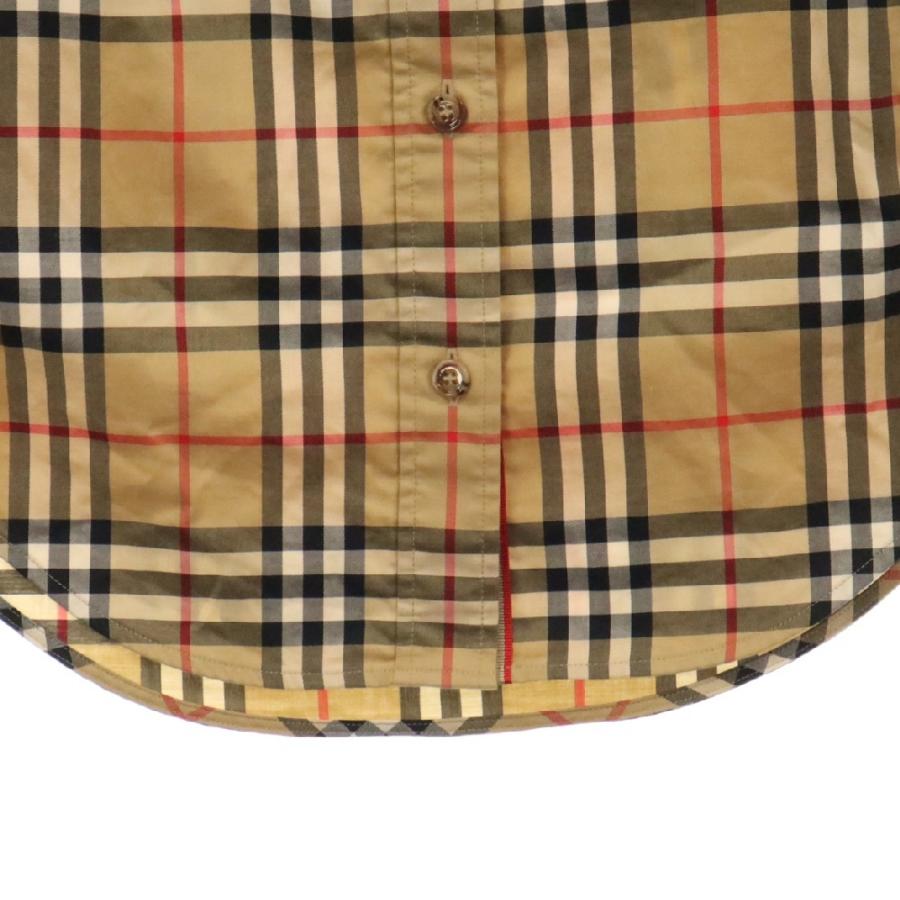 BURBERRY バーバリー 23AW ノバチェック柄 長袖ロングシャツ BURBERRY バーバリー 23AW ノバチェック柄 長袖ロングシャツ