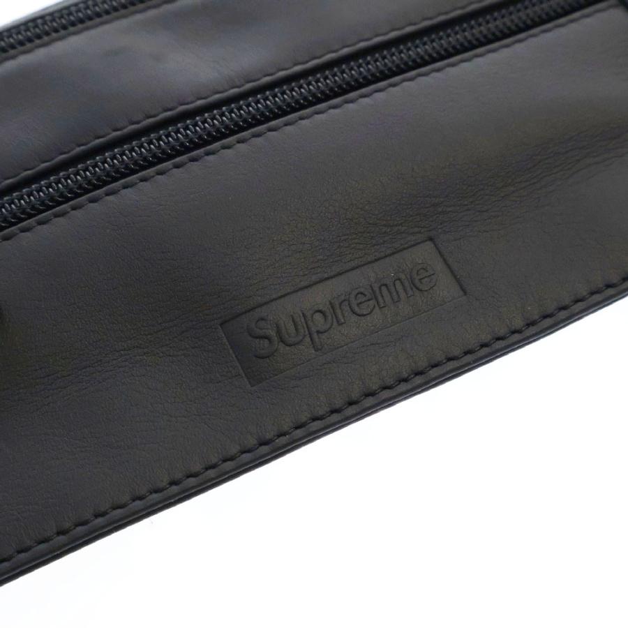 supreme 19ssレザーウエスト/ショルダーバッグ Supreme シュプリーム 19SS Leather Waist Shoulder Pouch Bag レザー