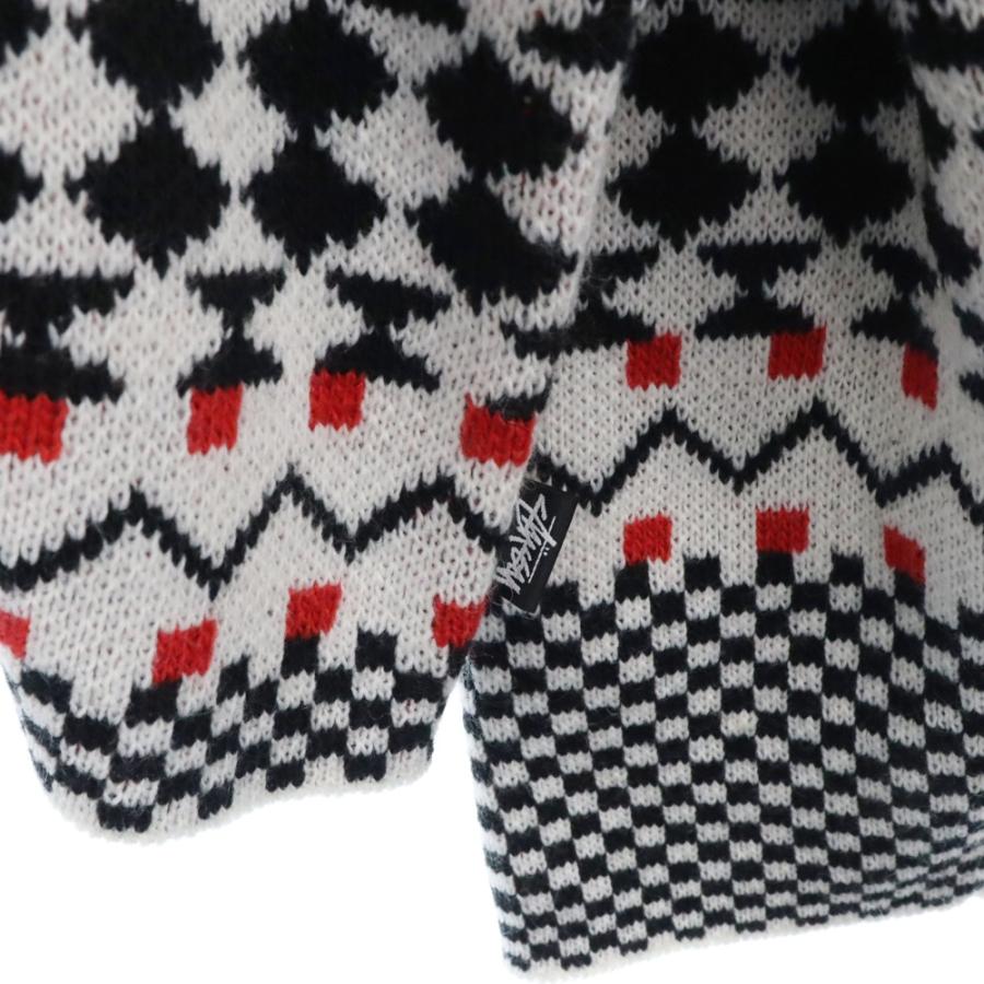STUSSY ステューシー JACQUARD CREW KNIT ジャガードクルー STUSSY ステューシー JACQUARD CREW KNIT ジャガードクルー
